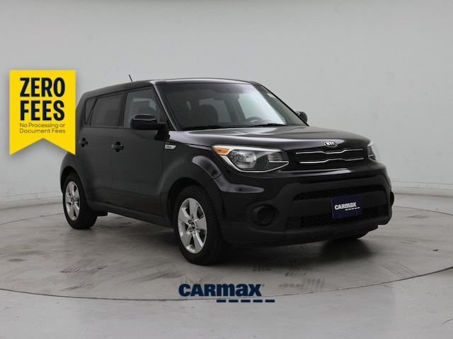 Black 2017 Kia Soul Wagon Automatic