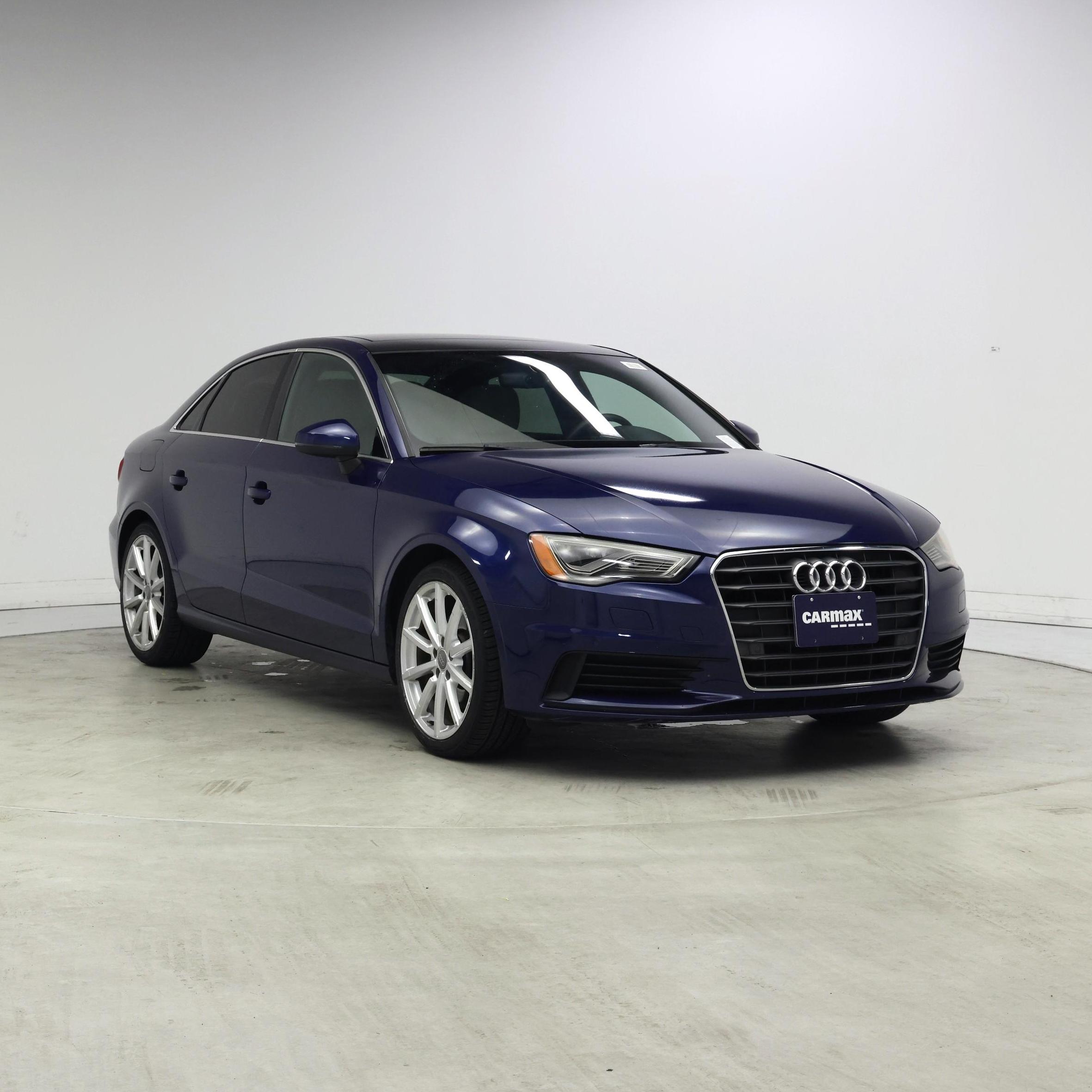 Blue 2016 Audi A3 2.0T quattro Premium Plus Sedan AWD Sedan All-Wheel Drive Automatic