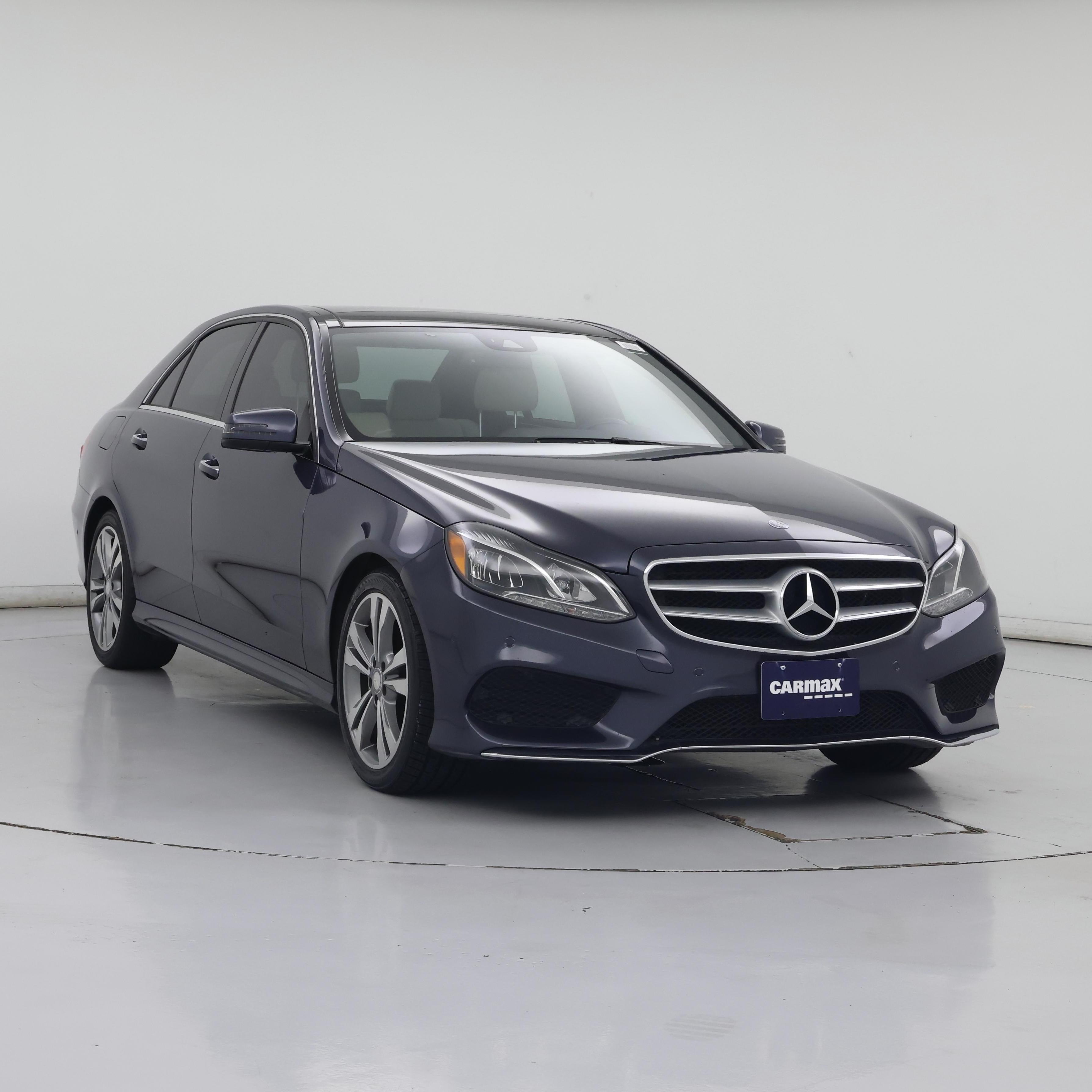 Blue 2016 Mercedes-Benz E-Class E 350 Sedan Rear-Wheel Drive Automatic