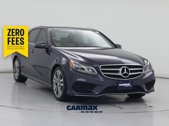 Blue 2016 Mercedes-Benz E-Class E 350 Sedan Rear-Wheel Drive Automatic