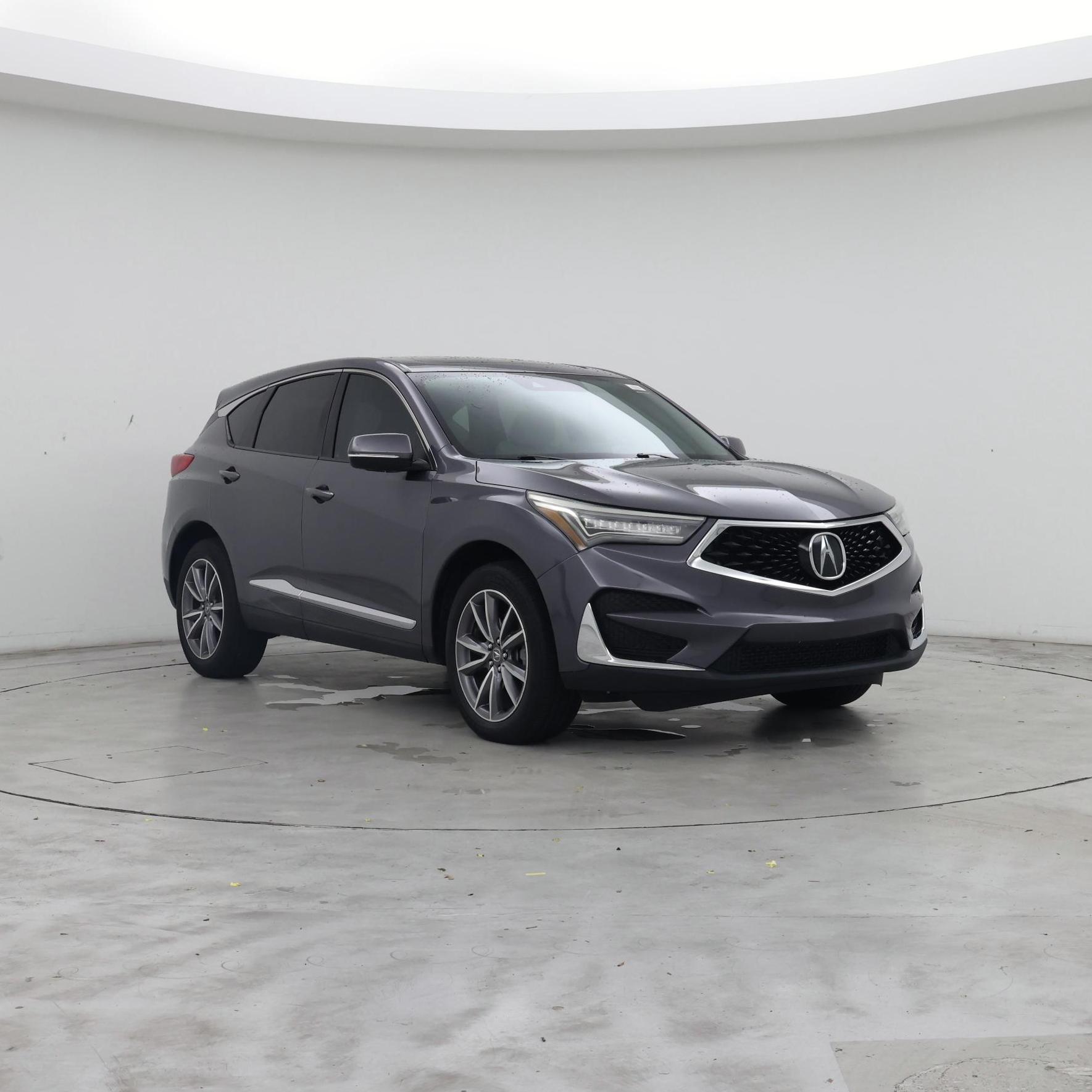 Gray 2021 Acura RDX FWD with Technology Package SUV / Crossover Front-Wheel Drive Automatic