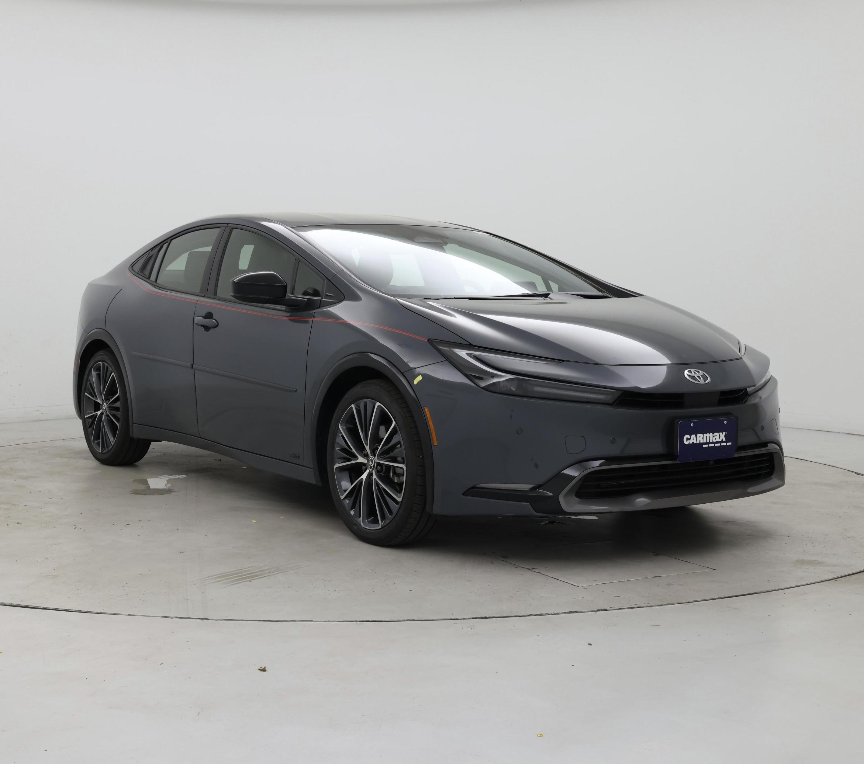 Gray 2024 Toyota Prius Hatchback All-Wheel Drive Automatic