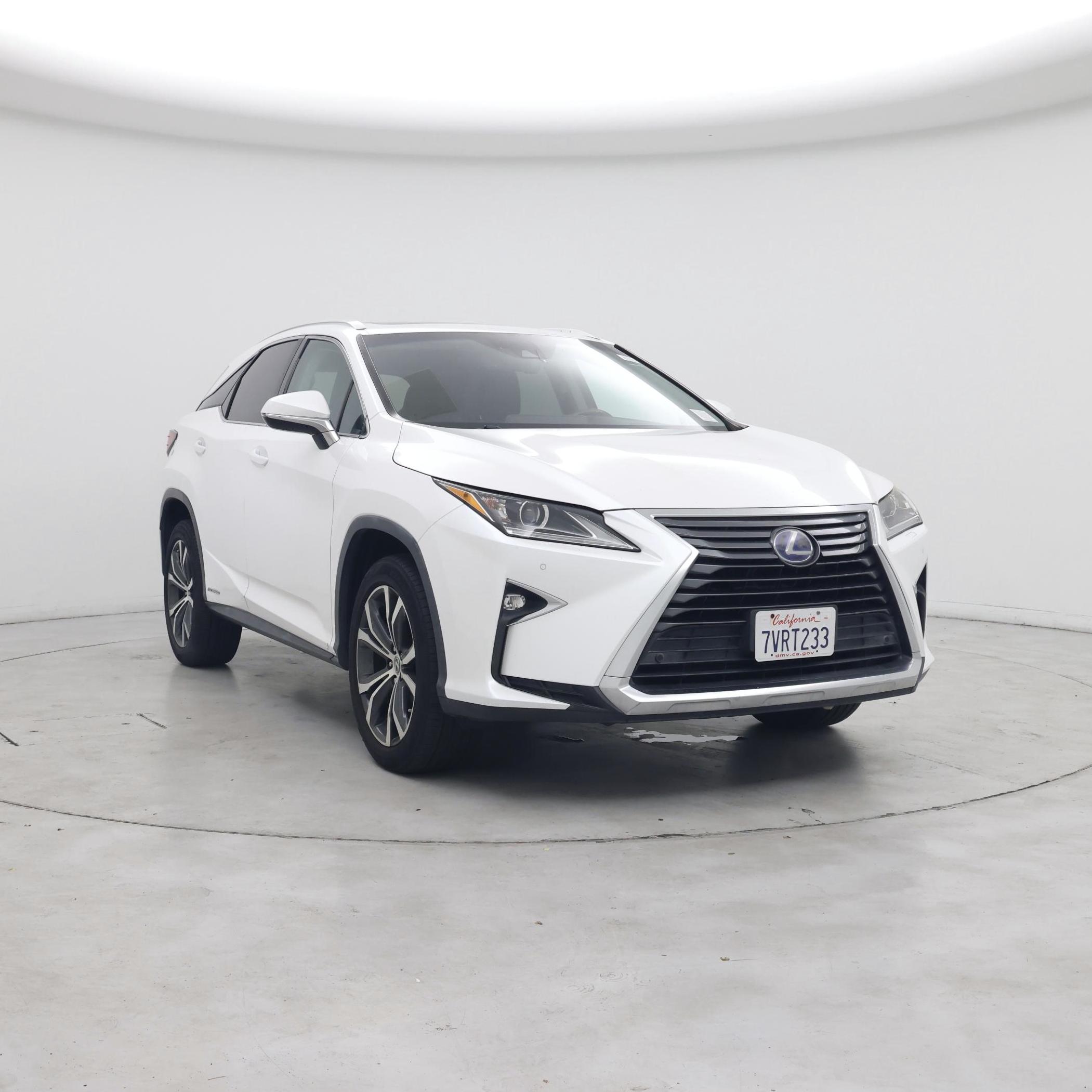 White 2017 Lexus RX Hybrid SUV / Crossover All-Wheel Drive Automatic