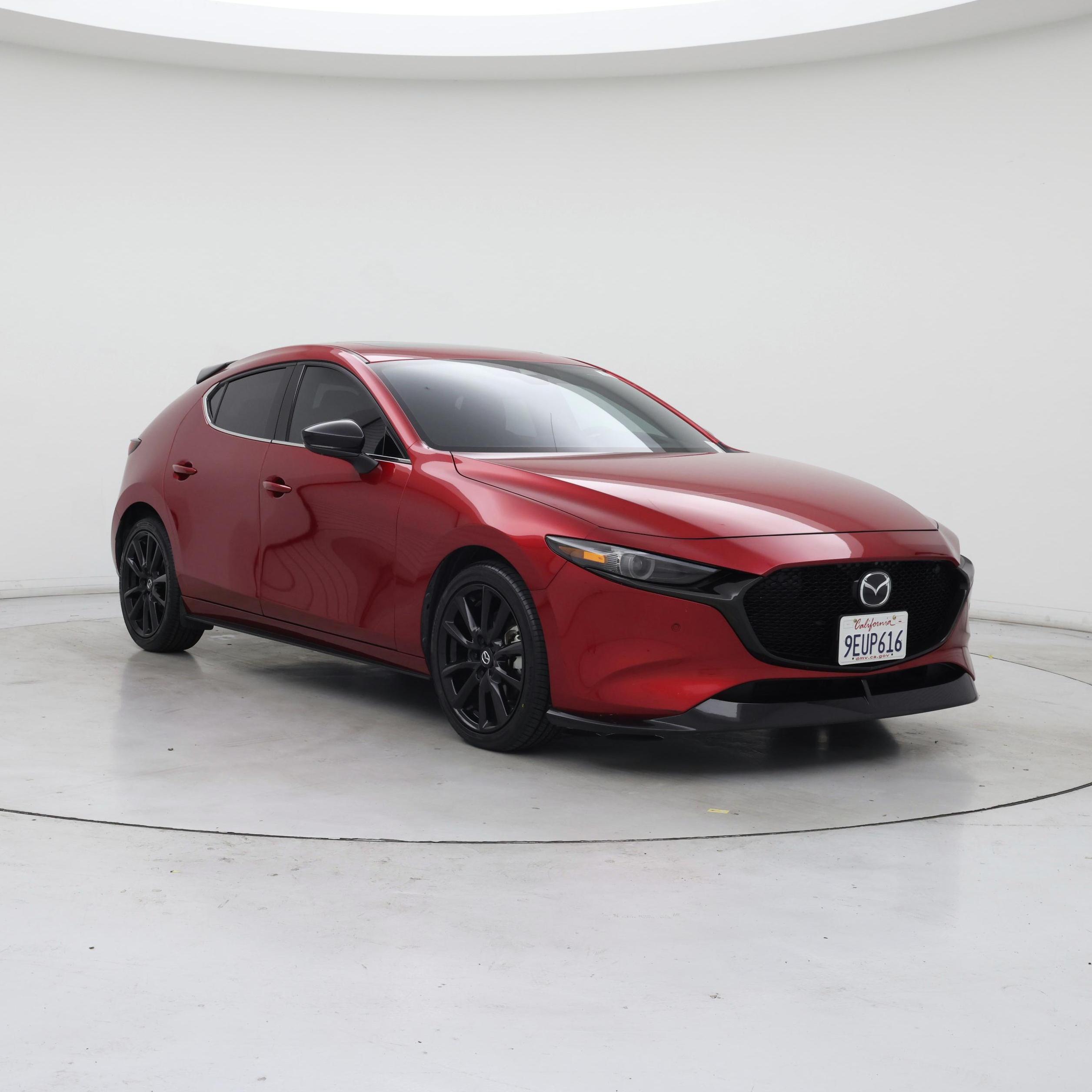 Red 2023 Mazda MAZDA3 Hatchback All-Wheel Drive Automatic