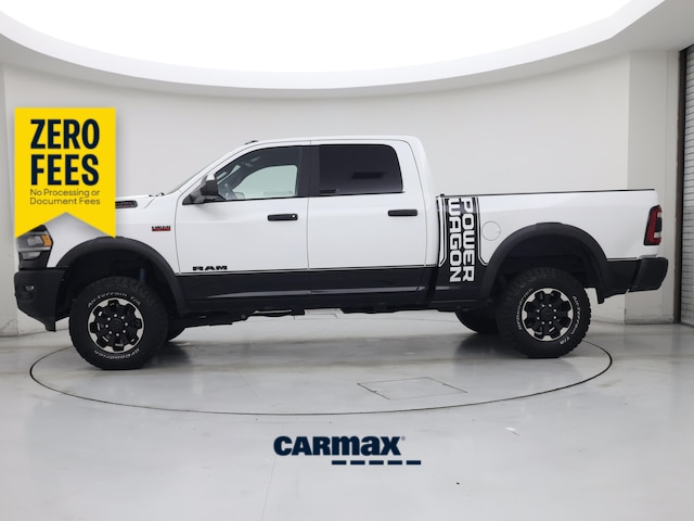 White 2020 RAM 2500 Power Wagon Crew Cab 4WD Pickup Truck Four-Wheel Drive Automatic