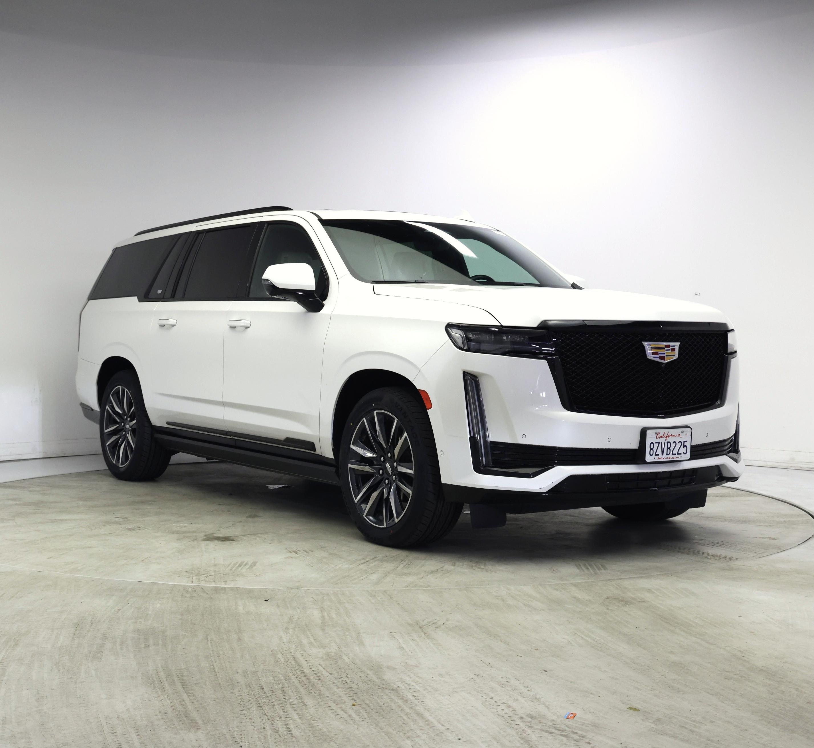 White 2022 Cadillac Escalade ESV SUV / Crossover Four-Wheel Drive Automatic