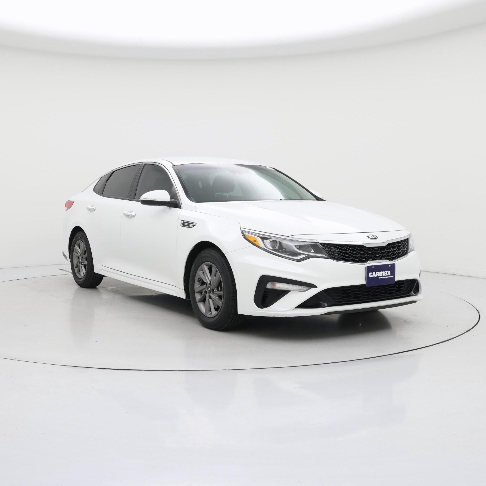 White 2020 Kia Optima Sedan Front-Wheel Drive Automatic