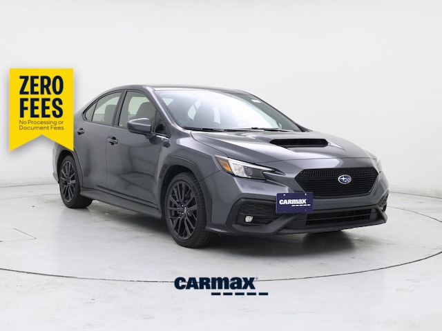 Gray 2022 Subaru WRX Premium AWD Sedan All-Wheel Drive Manual