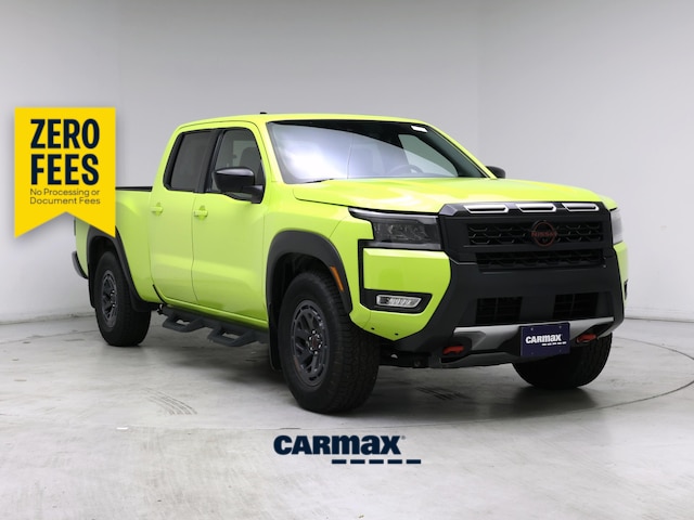 Yellow 2026 Nissan Frontier Pickup Truck Four-Wheel Drive Automatic