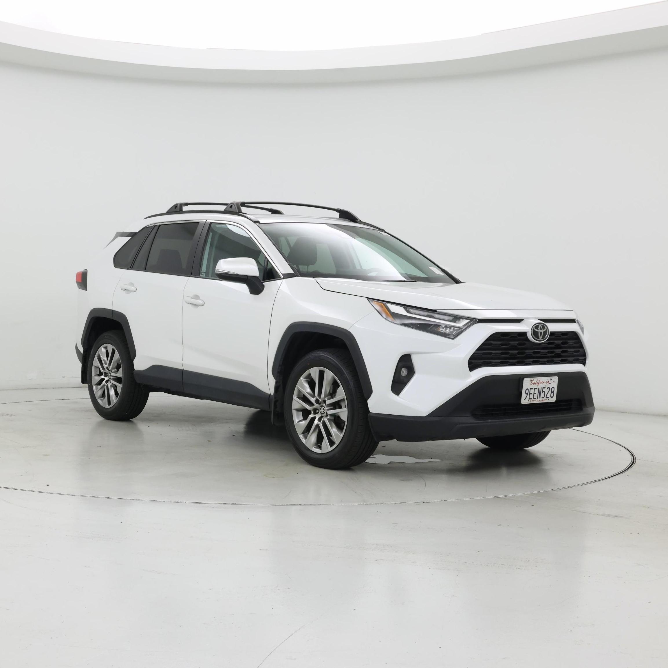 White 2023 Toyota RAV4 XLE Premium FWD SUV / Crossover Front-Wheel Drive Automatic