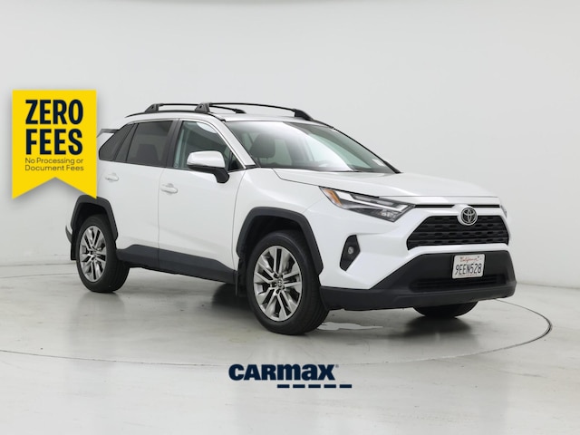 White 2023 Toyota RAV4 XLE Premium FWD SUV / Crossover Front-Wheel Drive Automatic