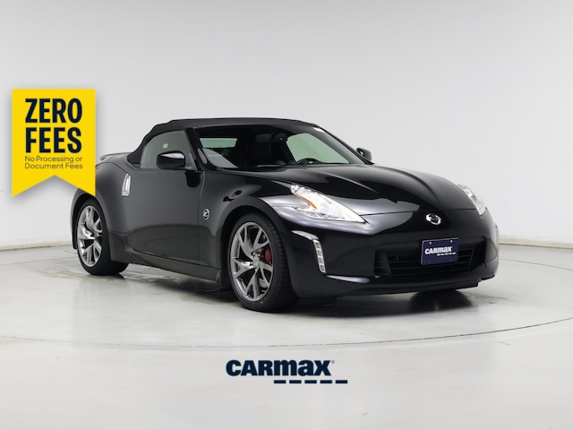 Black 2014 Nissan 370Z Convertible Rear-Wheel Drive Manual