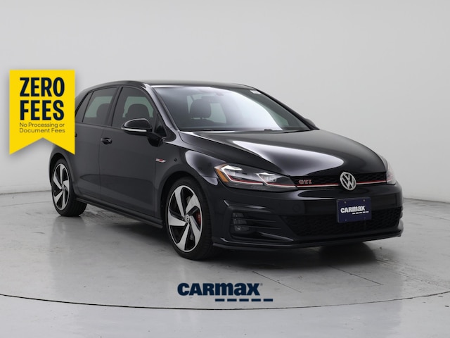 Black 2020 Volkswagen Golf GTI Hatchback Front-Wheel Drive Automatic