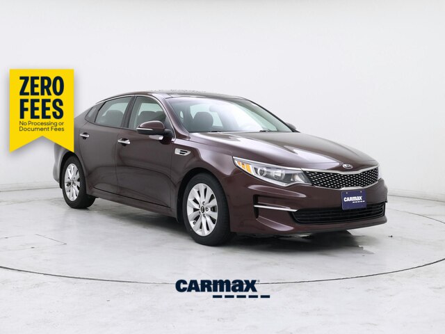 Red (Burgundy) 2018 Kia Optima Sedan Front-Wheel Drive Automatic