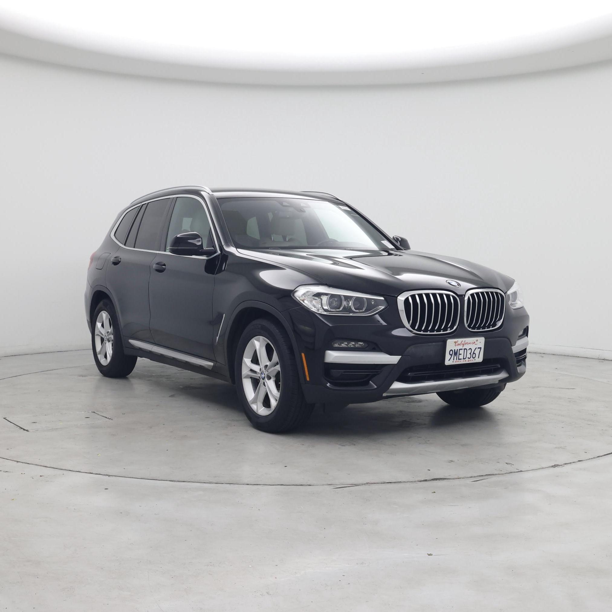 Black 2021 BMW X3 SUV / Crossover Rear-Wheel Drive Automatic