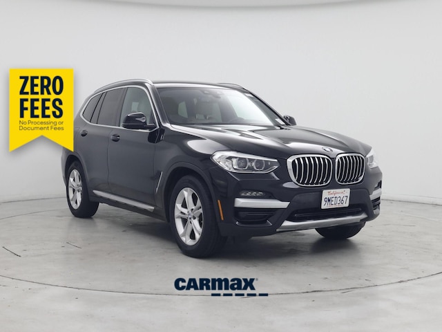 Black 2021 BMW X3 SUV / Crossover Rear-Wheel Drive Automatic