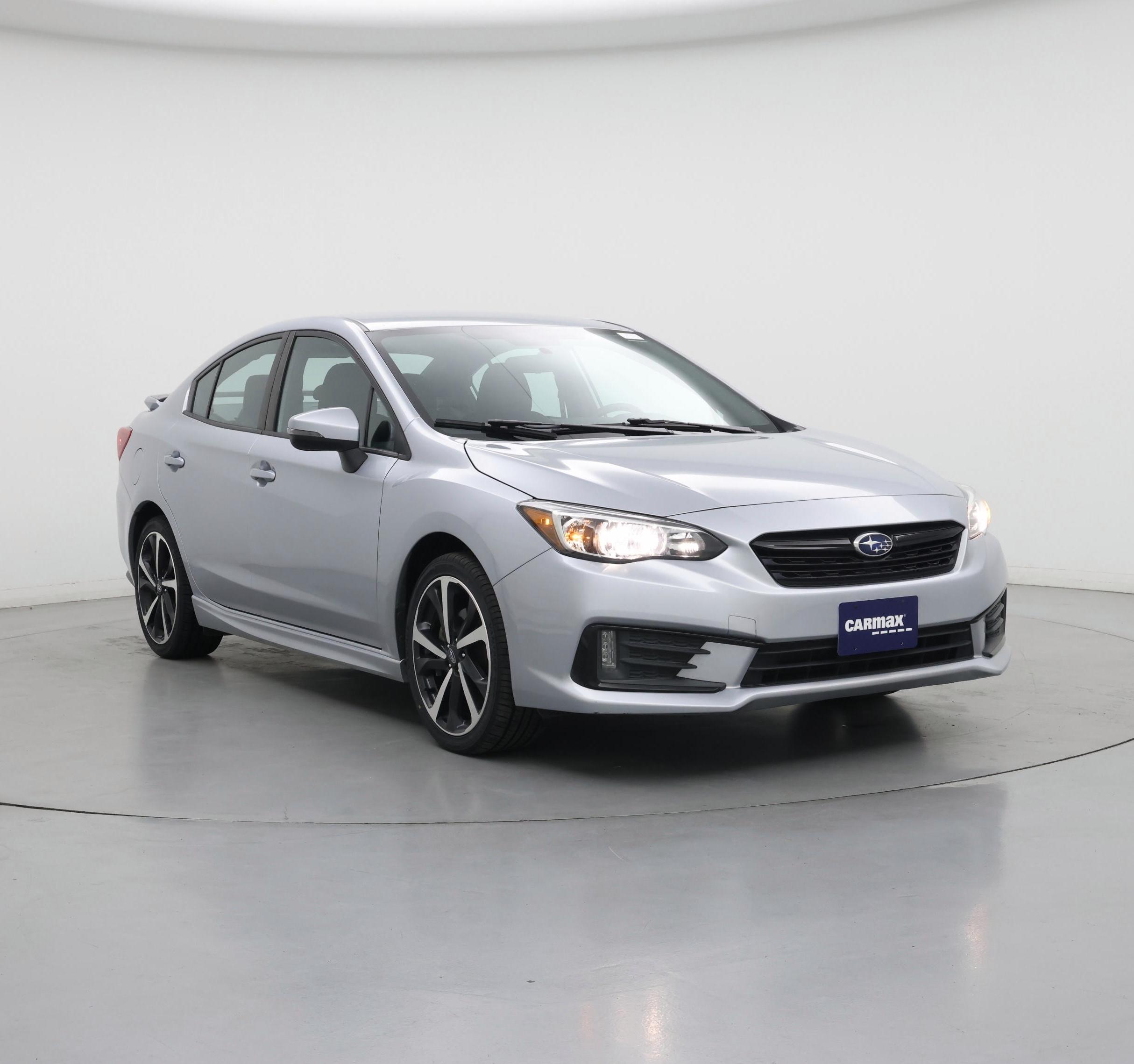 Silver 2022 Subaru Impreza Sedan All-Wheel Drive Automatic