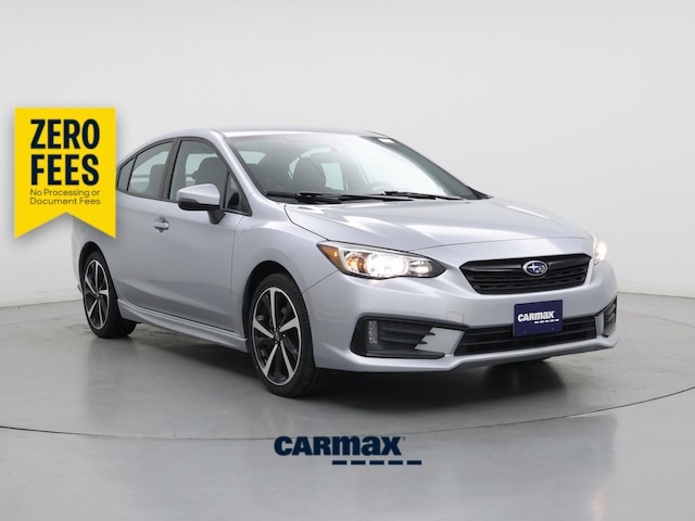 Silver 2022 Subaru Impreza Sedan All-Wheel Drive Automatic