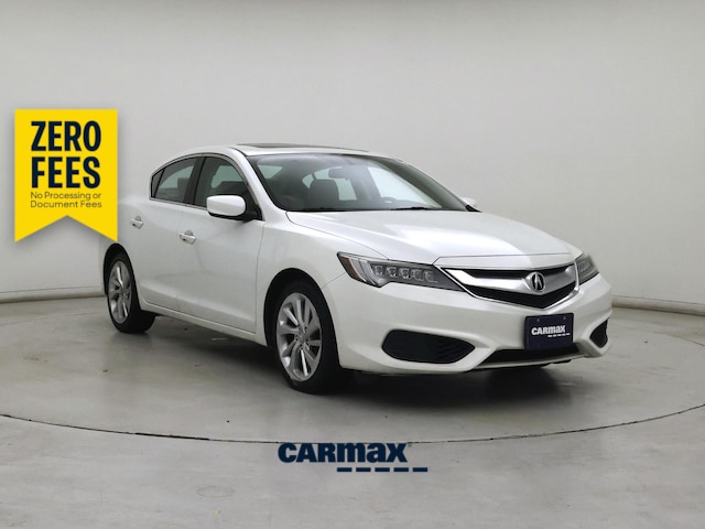 White 2018 Acura ILX Sedan Automatic