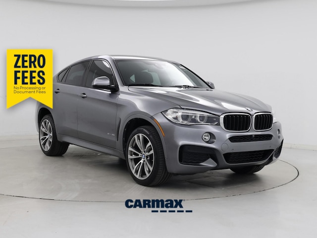 Silver 2018 BMW X6 SUV / Crossover Rear-Wheel Drive Automatic