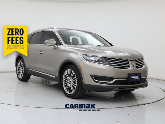 Gold 2018 Lincoln MKX Reserve FWD SUV / Crossover Front-Wheel Drive Automatic