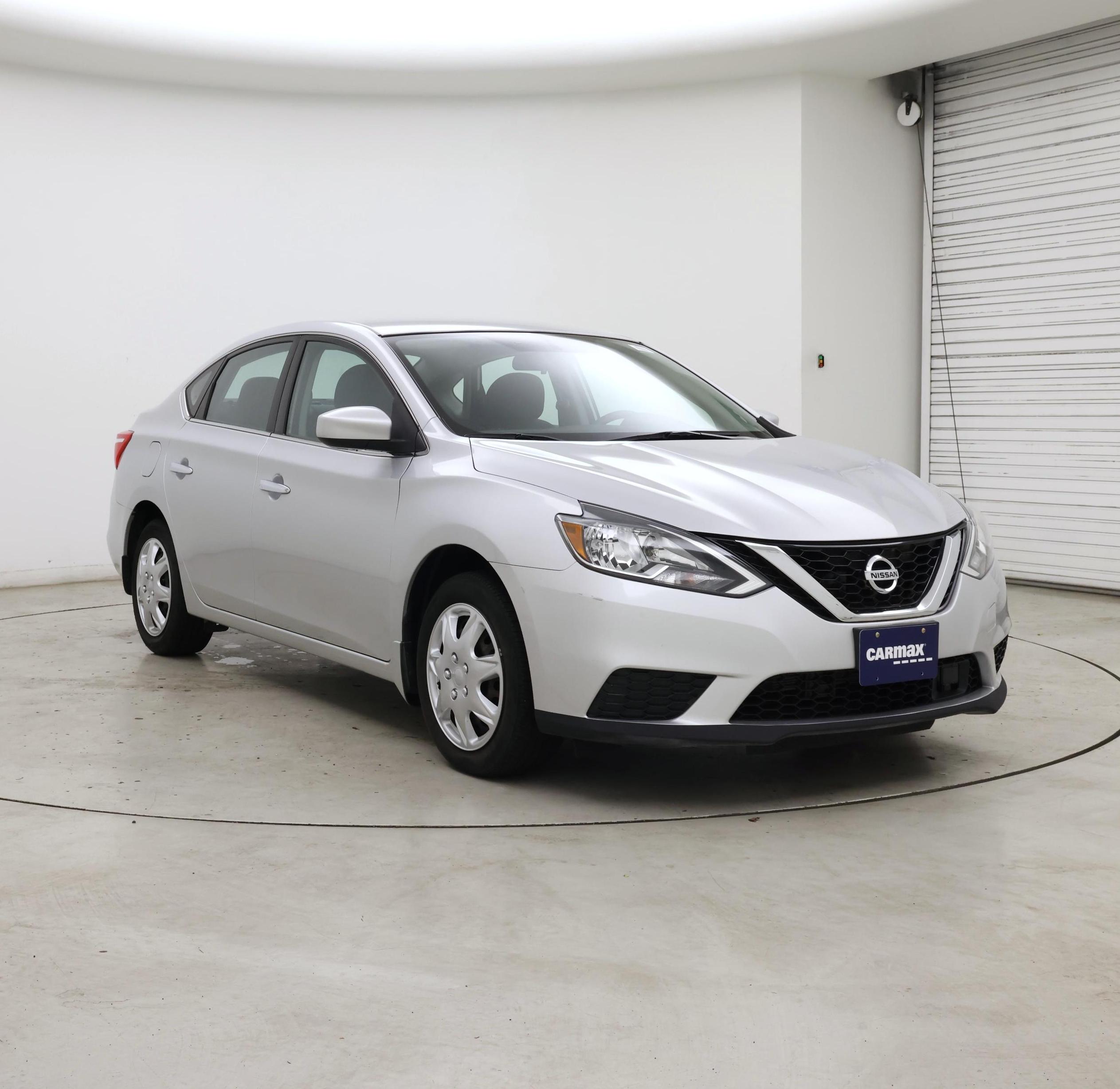 Silver 2019 Nissan Sentra Sedan Front-Wheel Drive Automatic