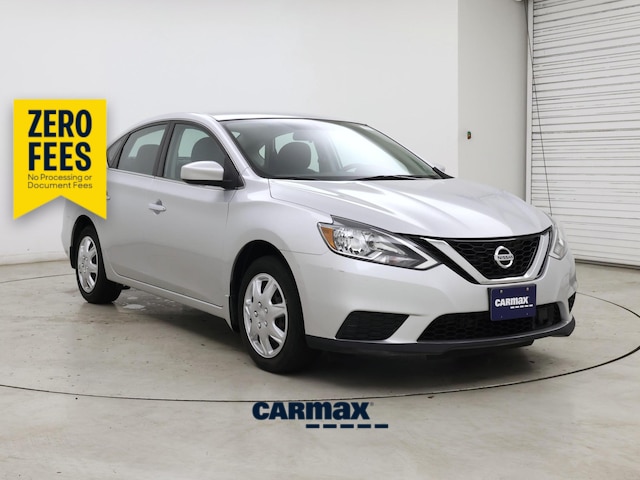 Silver 2019 Nissan Sentra Sedan Front-Wheel Drive Automatic