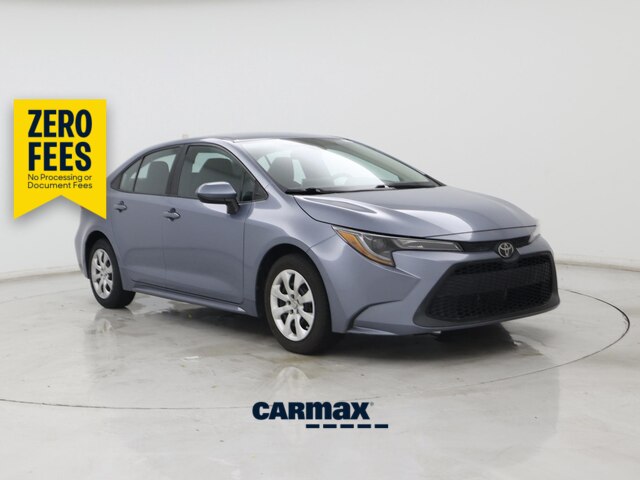 Gray 2020 Toyota Corolla LE FWD Sedan Front-Wheel Drive Automatic
