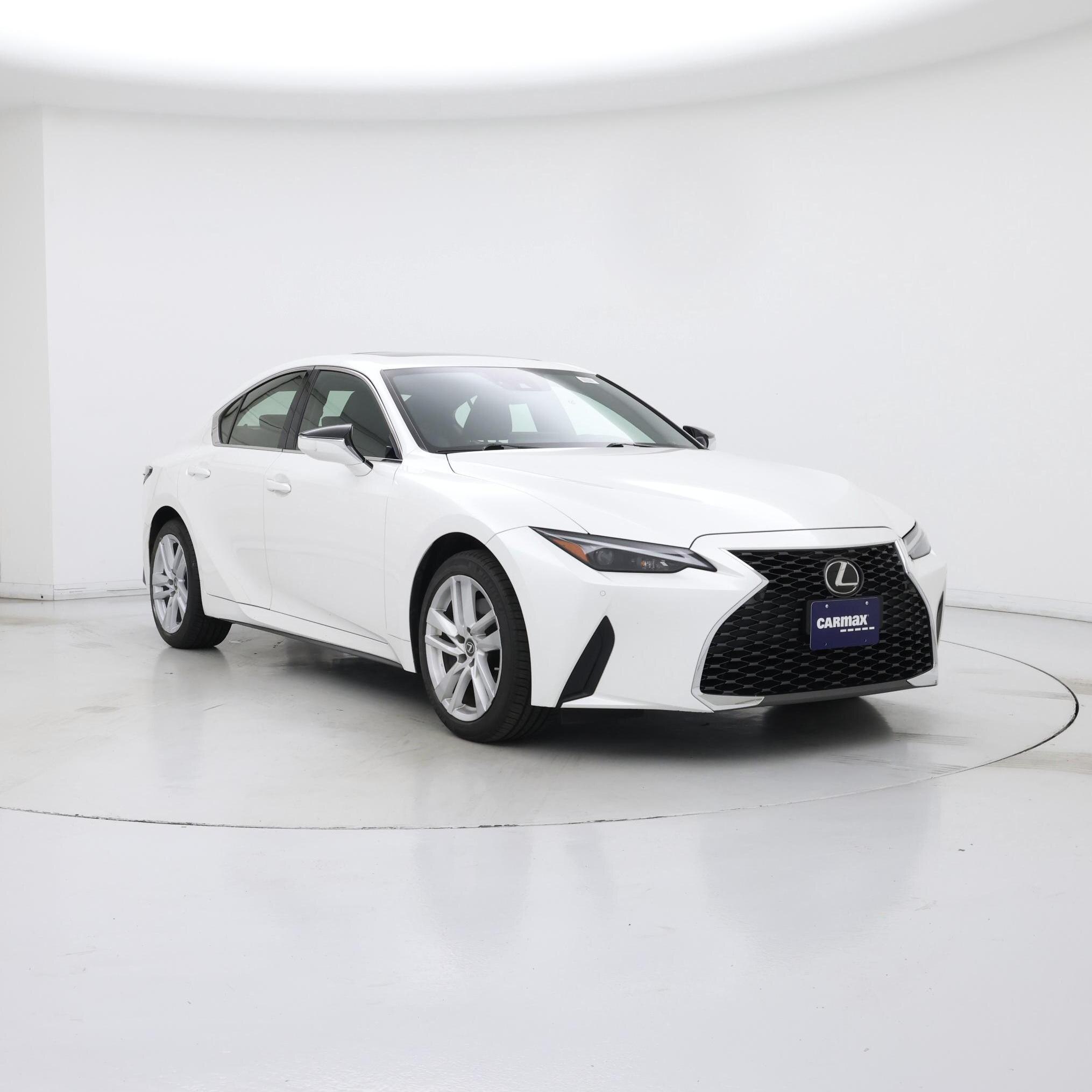 White 2021 Lexus IS Sedan All-Wheel Drive Automatic