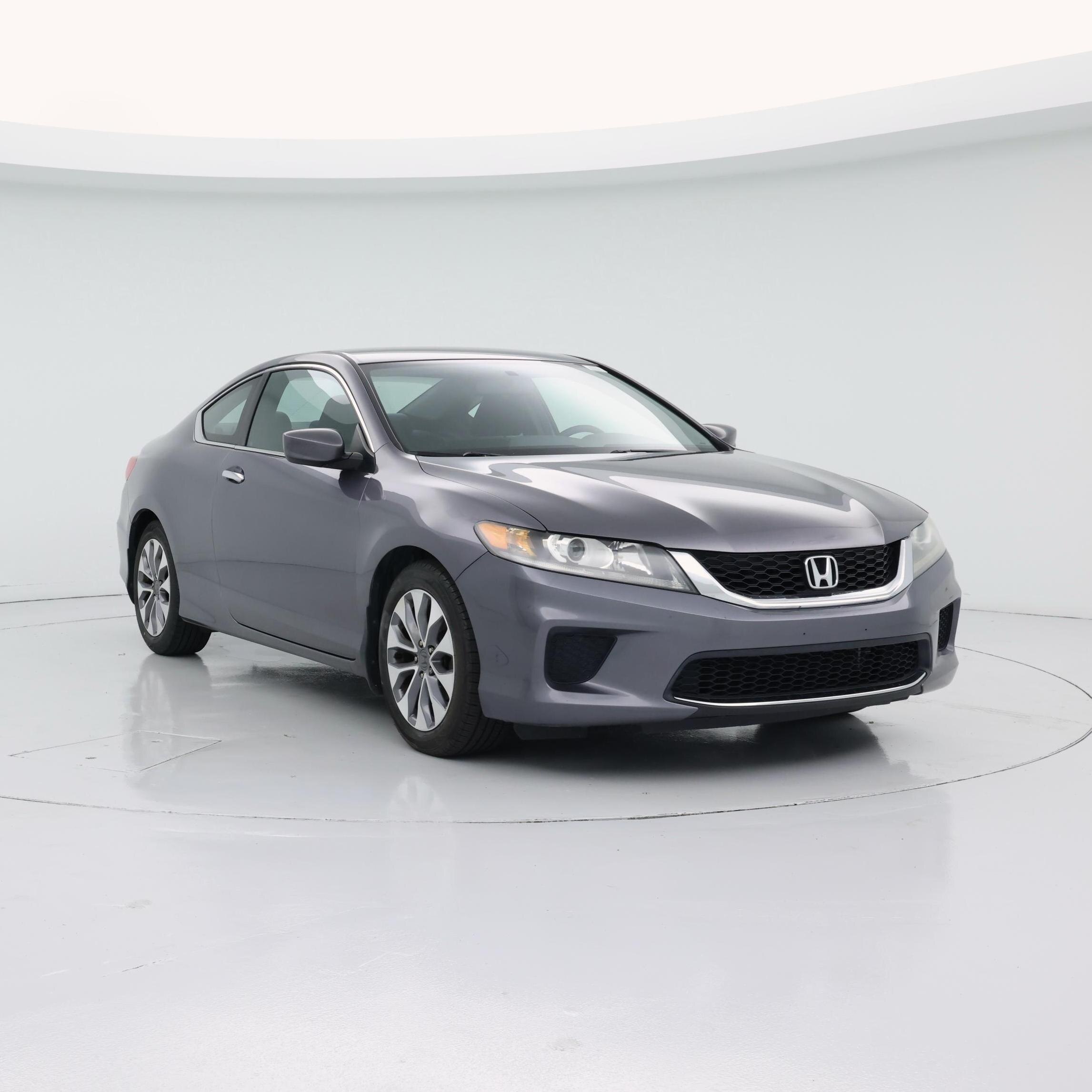 Gray 2014 Honda Accord Coupe Coupe Front-Wheel Drive Automatic