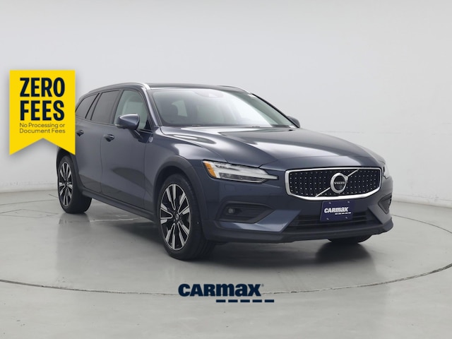 Blue 2020 Volvo V60 Cross Country T5 AWD Wagon All-Wheel Drive Automatic