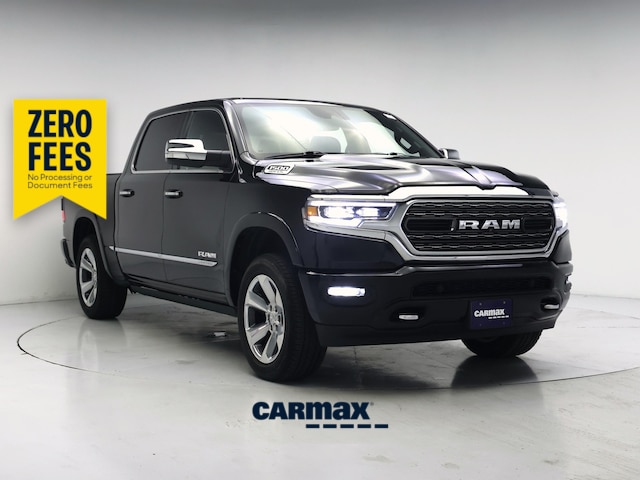Black 2019 RAM 1500 Pickup Truck Four-Wheel Drive Automatic