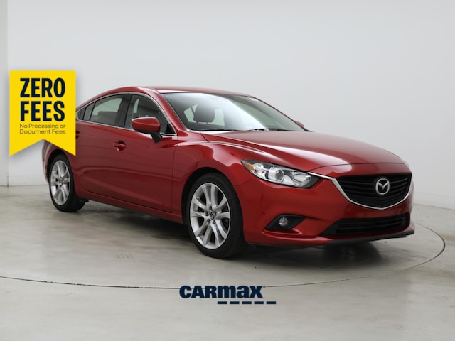 Red 2016 Mazda MAZDA6 i Touring Sedan Front-Wheel Drive Automatic