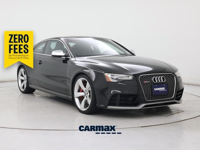 Black 2015 Audi RS 5 4.2 quattro Coupe AWD Coupe Automatic