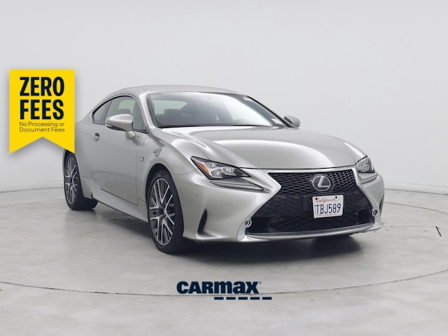 Gray 2017 Lexus RC Coupe Rear-Wheel Drive Automatic