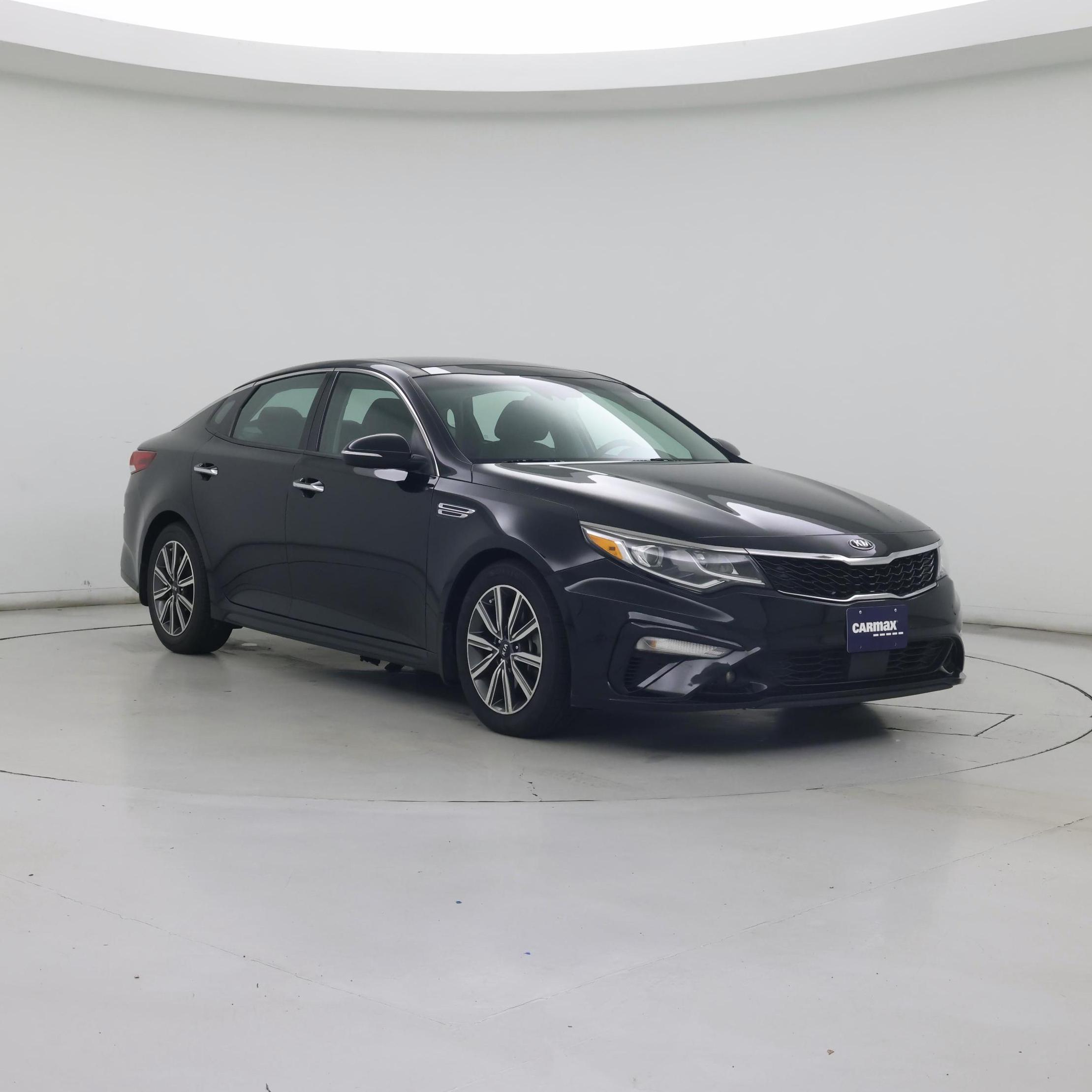 Black 2019 Kia Optima Sedan  Automatic
