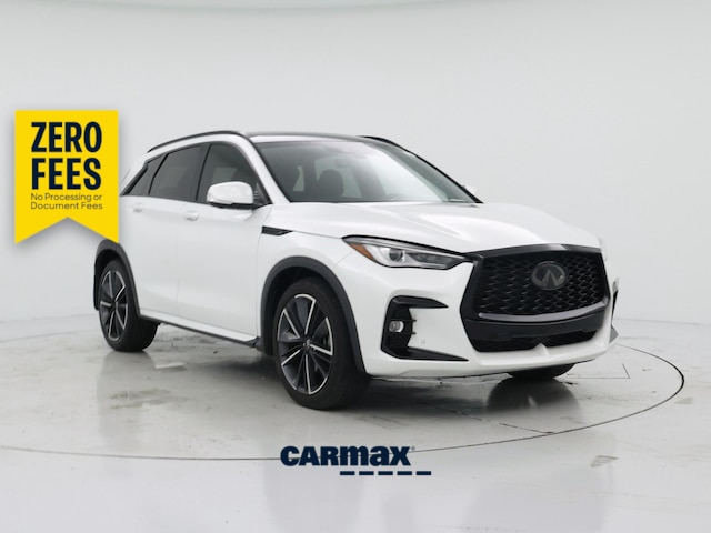 White 2024 INFINITI QX50 Sport FWD SUV / Crossover Front-Wheel Drive Automatic