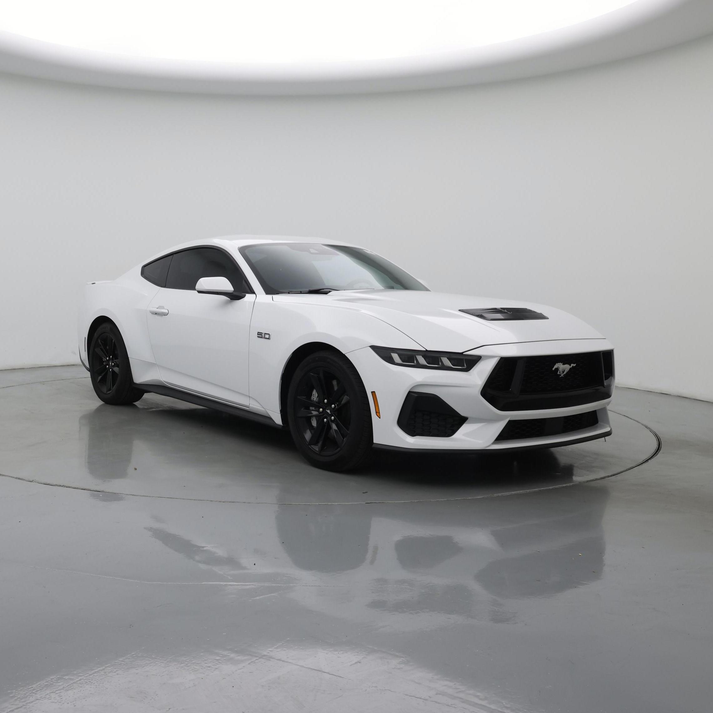 White 2025 Ford Mustang Coupe Rear-Wheel Drive Automatic
