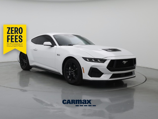 White 2025 Ford Mustang Coupe Rear-Wheel Drive Automatic