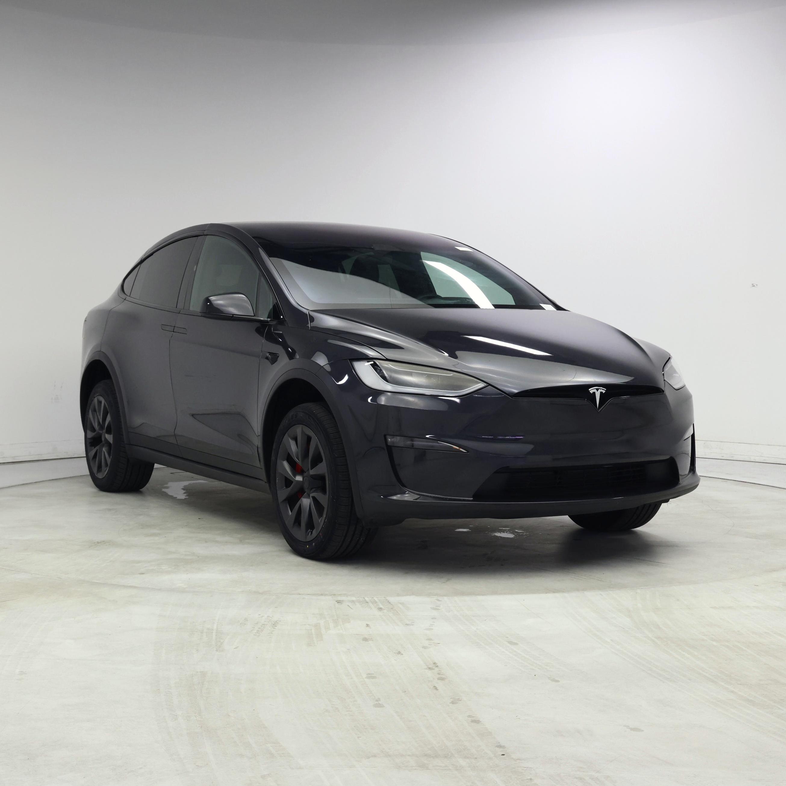 Gray 2024 Tesla Model X SUV / Crossover All-Wheel Drive Automatic