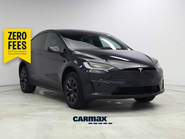 Gray 2024 Tesla Model X SUV / Crossover All-Wheel Drive Automatic