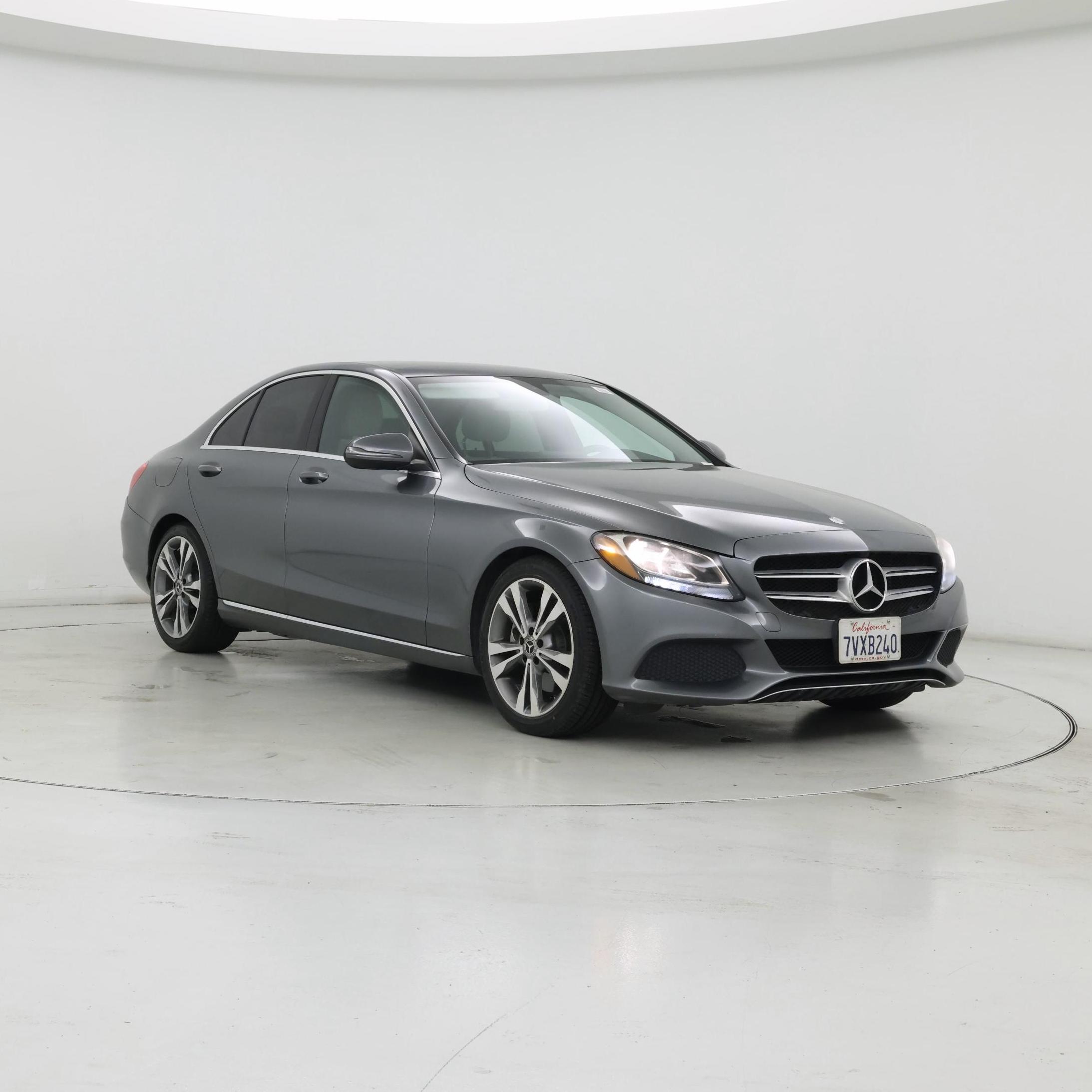 Gray 2017 Mercedes-Benz C-Class Sedan  Automatic
