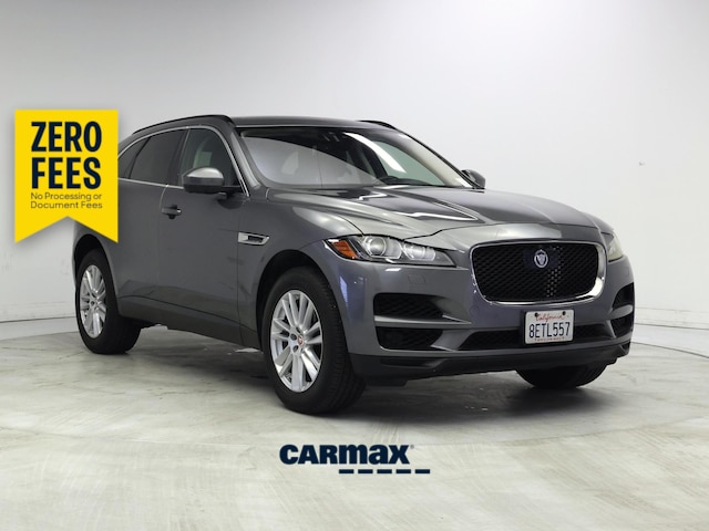 Gray 2019 Jaguar F-PACE SUV / Crossover All-Wheel Drive Automatic