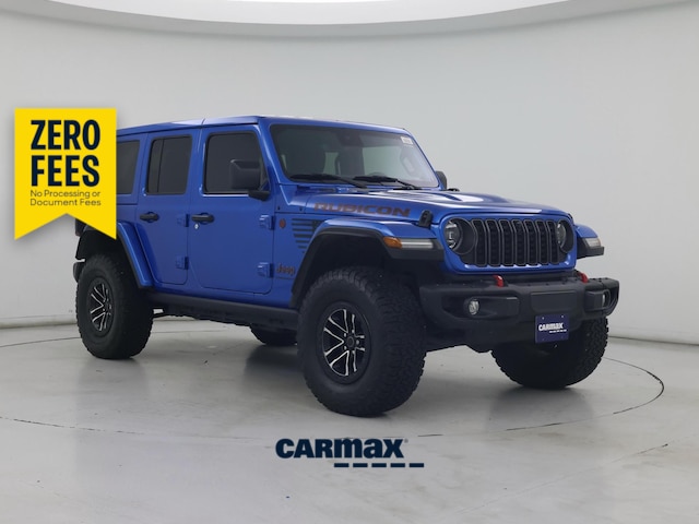 Blue 2024 Jeep Wrangler SUV / Crossover Four-Wheel Drive Automatic