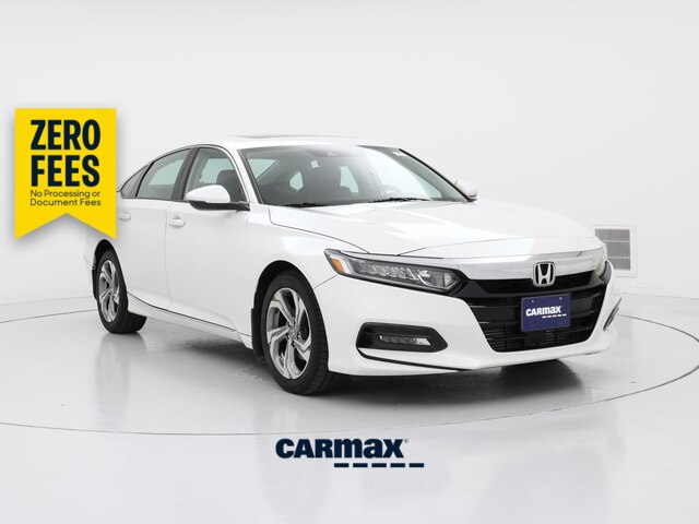 White 2018 Honda Accord Sedan Front-Wheel Drive Automatic