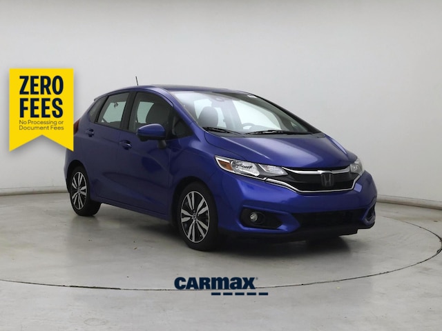 Blue 2018 Honda Fit EX Hatchback Front-Wheel Drive Automatic