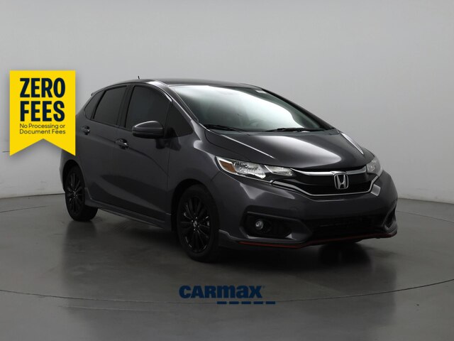 Gray 2018 Honda Fit Sport Hatchback Front-Wheel Drive Automatic