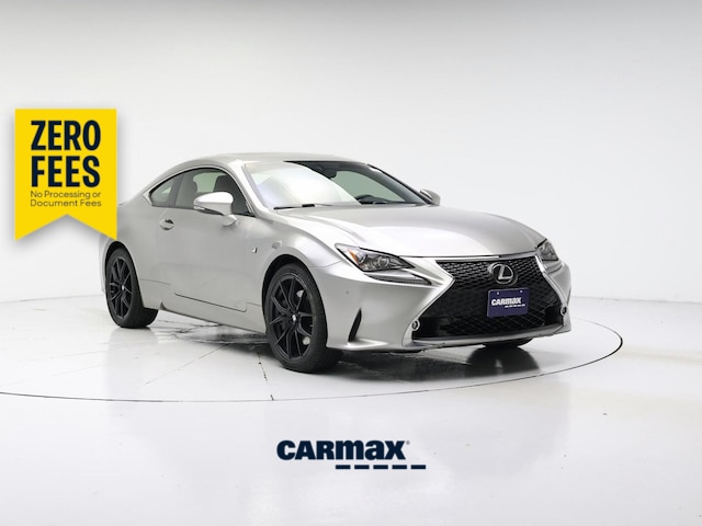 Silver 2015 Lexus RC Coupe Rear-Wheel Drive Automatic