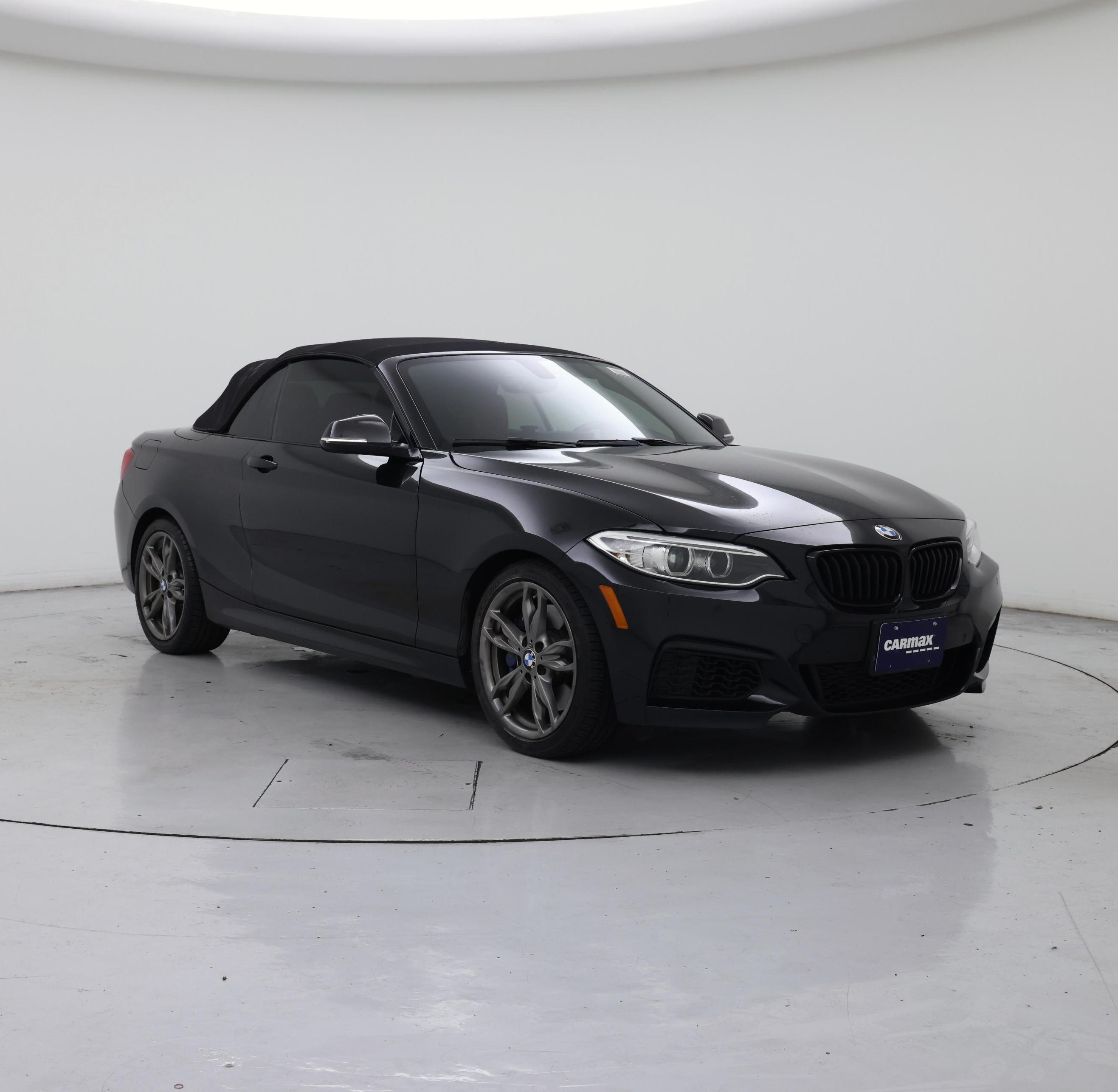 2016 BMW 2 Series Negro Descapotable Tracción trasera Automática