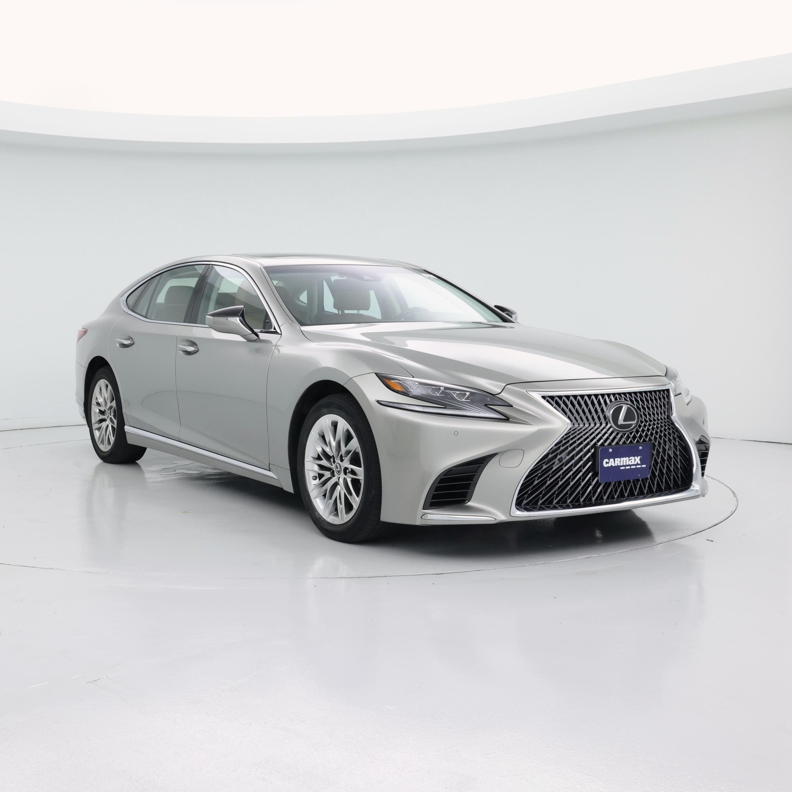 Silver 2019 Lexus LS Sedan Rear-Wheel Drive Automatic